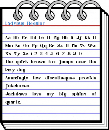 Ladybug Regular Font