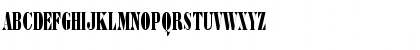 BodoniCondensedUltra Regular Font