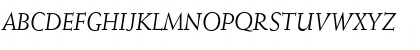Missive SSi Italic Font Missive SSi Italic Font