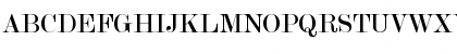 Modern No. 20 Regular Font Modern No. 20 Regular Font