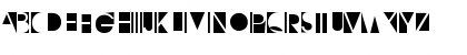 NegativeO Normal Font