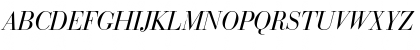 BodoniRecut RegularItalic Font BodoniRecut RegularItalic Font