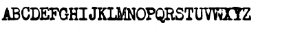 Old Typewriter Simplified Font Old Typewriter Simplified Font