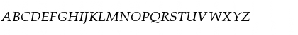 Palatino-Thin-Italic Regular Font
