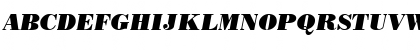 Bodonoff Ultra kursiv Font