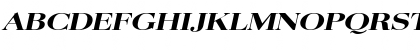 QuantasBroadExtrabold Italic Font