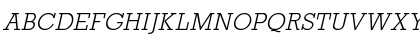 RockneyLight Italic Font