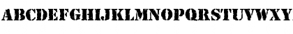 Rubber Stamp LET Plain Font Rubber Stamp LET Plain Font