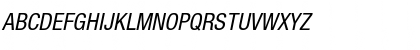 Sans Condensed ITALIC Font Sans Condensed ITALIC Font