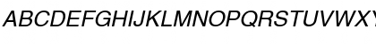 Sans ITALIC Font Sans ITALIC Font