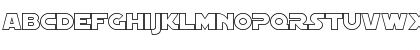 SF Distant Galaxy Outline Regular Font