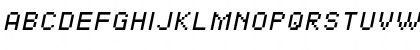 SF Pixelate Oblique Font