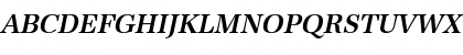 URWAntiquaTMedNar Oblique Font