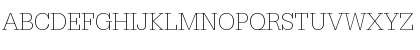 URWEgyptienneTExtLig Regular Font