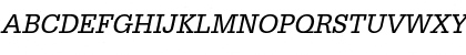 URWEgyptienneTNar Oblique Font