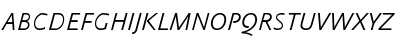 AbsaraSans-LightItalic Regular Font