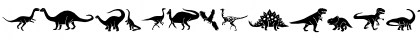 AcmeDinosaurs Regular Font