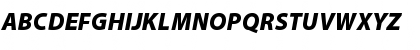 Adobe Corporate ID Myriad Black Italic Font