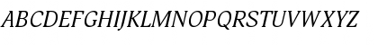 AdonisC Italic Font AdonisC Italic Font