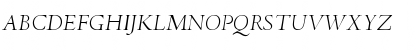 Adobe Jenson Pro Light Italic Display Font