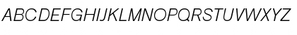 Akzidenz-Grotesk BQ Light Italic Font Akzidenz-Grotesk BQ Light Italic Font