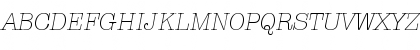 AmTypEFLigIta Regular Font AmTypEFLigIta Regular Font