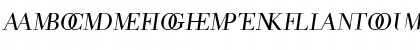 AndradeLigaturesItalic Regular Font AndradeLigaturesItalic Regular Font