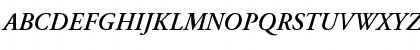 APCGaramond-SemiBoldItalic Regular Font