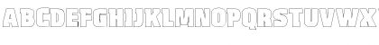 Aquarius Outline Font