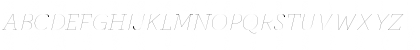 ArcherPro Hairline Italic Font ArcherPro Hairline Italic Font