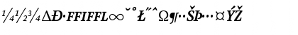 AtmaSerifExp-BoldItalicQC Regular Font AtmaSerifExp-BoldItalicQC Regular Font