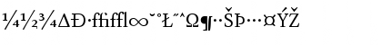 AtmaSerifExp-BookRoman Regular Font AtmaSerifExp-BookRoman Regular Font