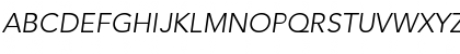 Avenir LT Std 35 Light Oblique Font