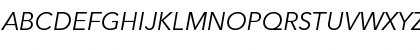 Avenir Next LT Pro Italic Font