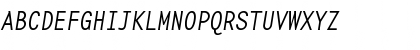 BaseMono-NarrowThin ThinItalic Font BaseMono-NarrowThin ThinItalic Font