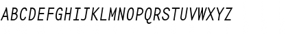 BaseMono Medium Italic Font BaseMono Medium Italic Font