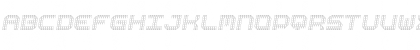 BpositiveOutline Italic Regular Font