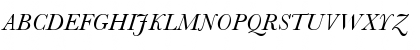 Baskerville MT Std Italic Font