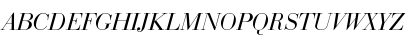 Bauer Bodoni D Regular Italic Font