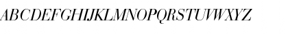 Bauer Bodoni Italic Font Bauer Bodoni Italic Font