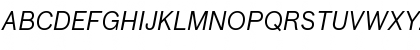 BauLF-RegularItalic Regular Font