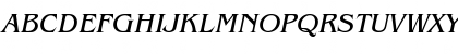 ITC Benguiat Book Italic Font