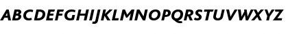 Bliss Pro Heavy Italic Font