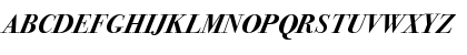 Bodoni Seventytwo ITC Bold Italic OS Font