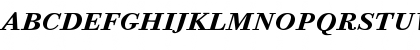 Bodoni Six ITC Bold Italic Font