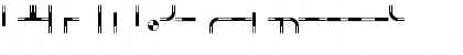 Borders Surveyor Font