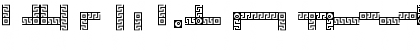 Borders Zues Font