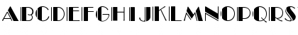 Broadway Engraved Font