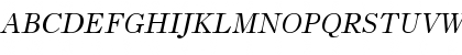 Bruce Old Style Italic Font Bruce Old Style Italic Font