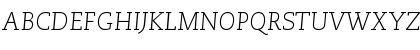 PMN Caecilia 46 Light Italic Oldstyle Figures Font